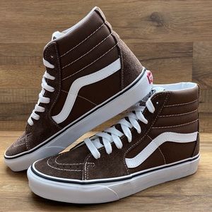 Brown VANS SK8 HI